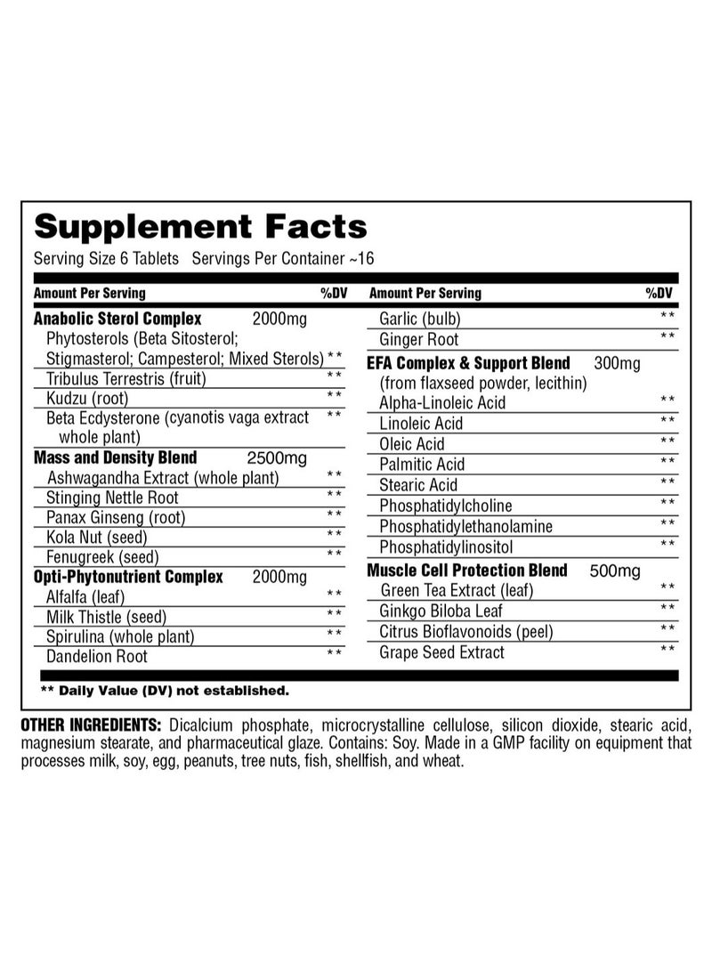 Universal, Sterol Complex, 180 Tabs, 30 Servings