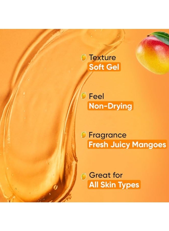 Dot & Key Mango Detan Gel Face Wash | Gently Cleanses Skin From Dirt & Oil | Fades Stubborn Tan | For All Skin Types | 100ml