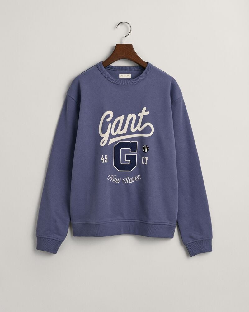 Gant Teens Graphic Crew Neck Sweatshirt