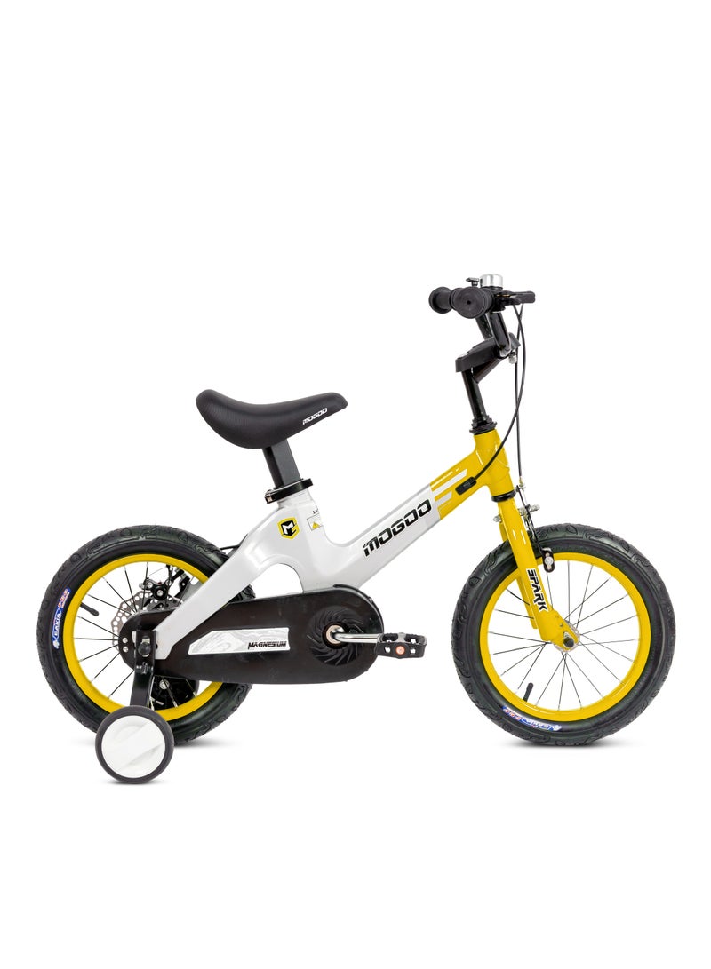 Mogoo - Spark Kids Magnesium Bike - 12 -Inch - Yellow