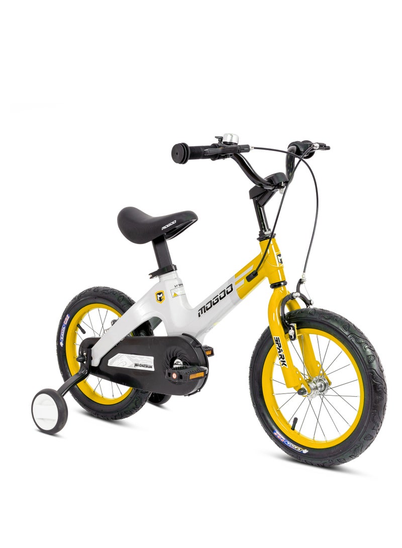 Mogoo - Spark Kids Magnesium Bike - 14 -Inch - Yellow