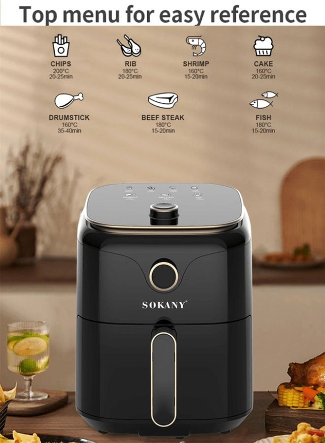 Electric Healthy Air Fryer For Fry/Grill/Bake/Roast