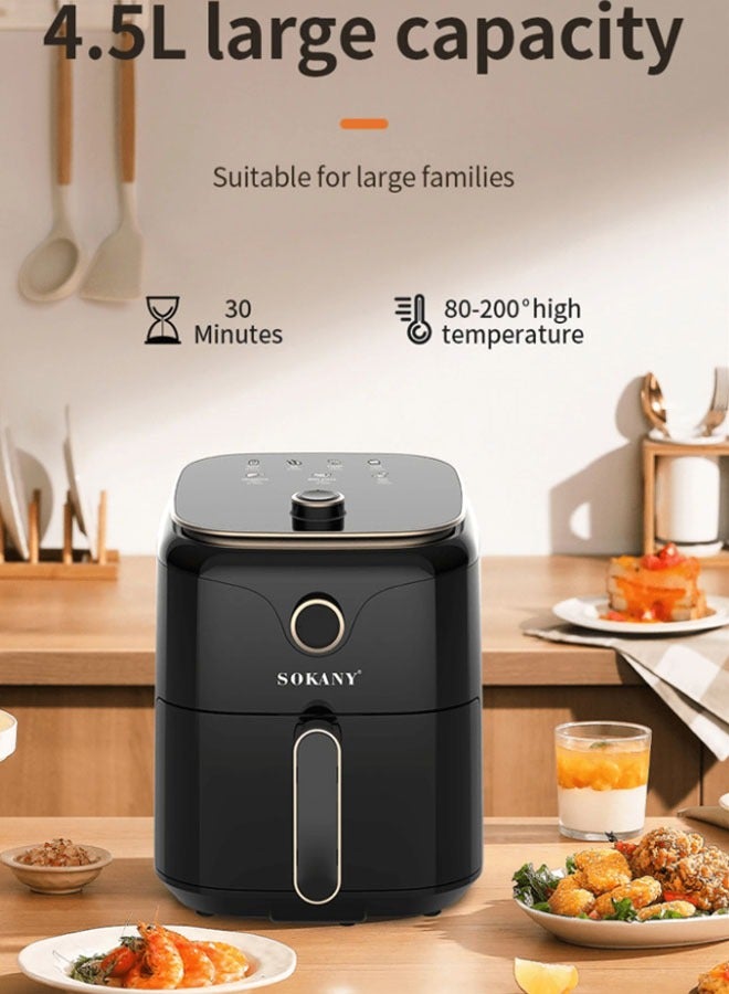 Electric Healthy Air Fryer For Fry/Grill/Bake/Roast