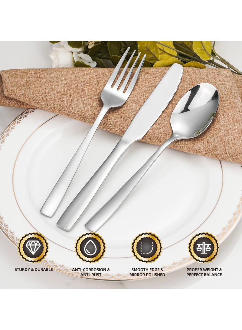 Classic White Cutlery Set for Traditional Homes