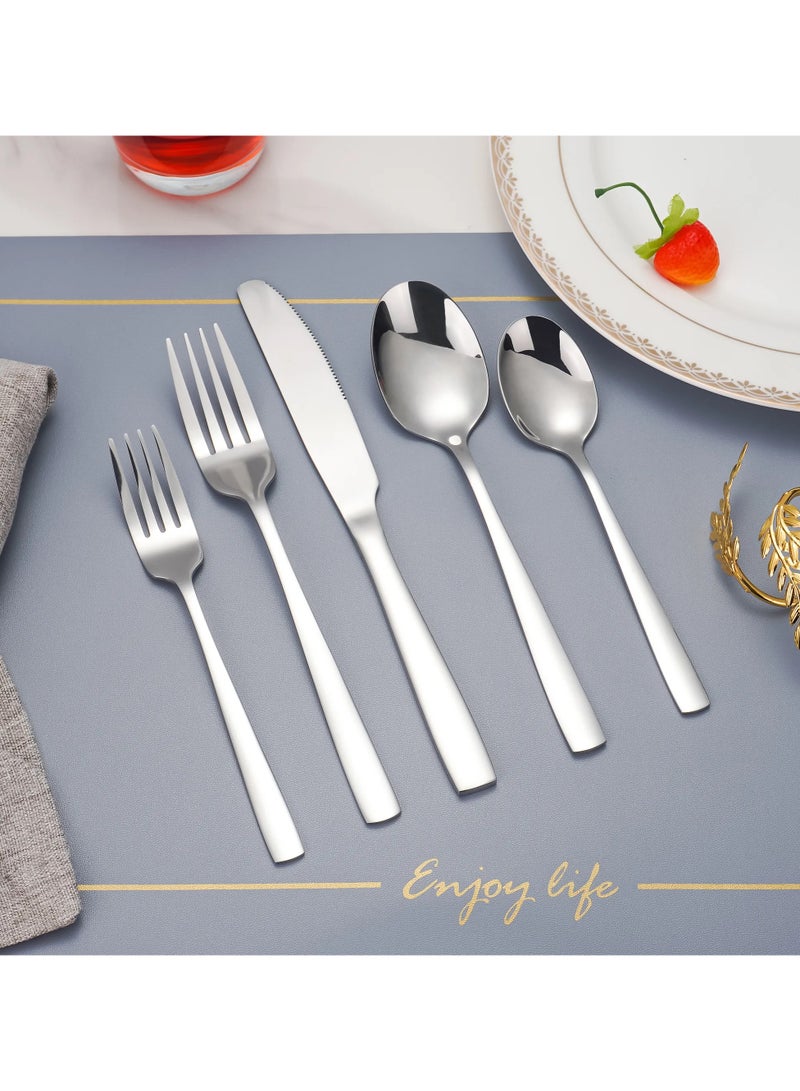 Classic White Cutlery Set for Traditional Homes