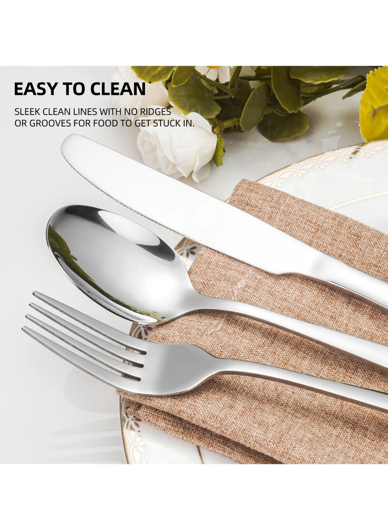 Classic White Cutlery Set for Traditional Homes