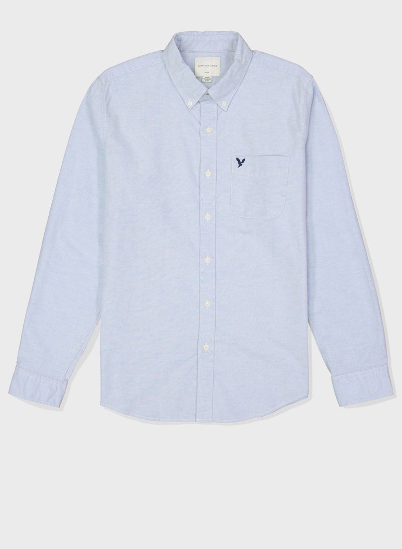 Button Down Slim Fit Shirt