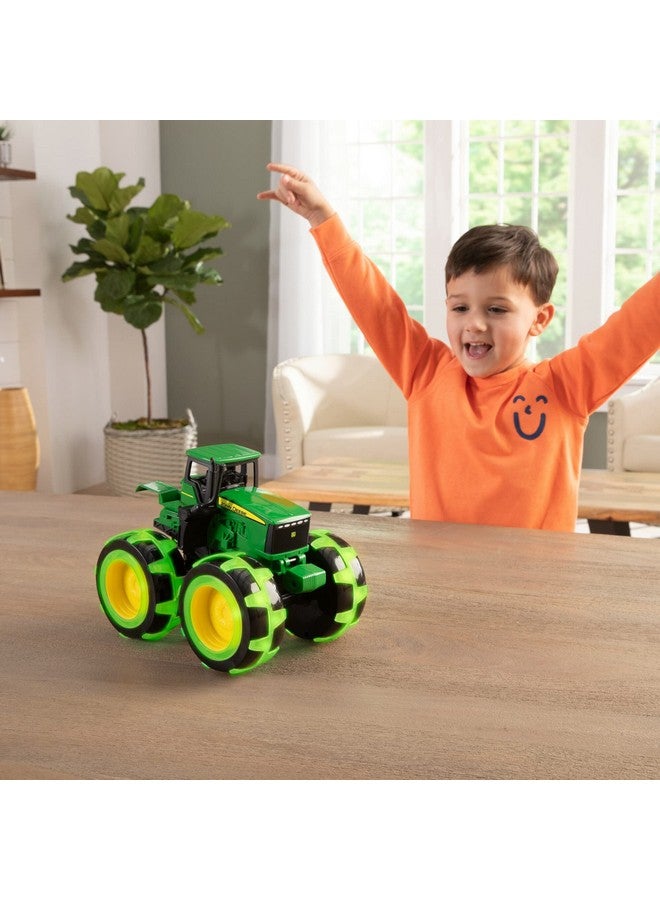 John Deere Tractor Monster Treads Lightning Wheels Motion Activated Light Up Monster Truck Toy John Deere Tractor Toys Monster Trucks For Boys And Girls Ages 3 Years And Up