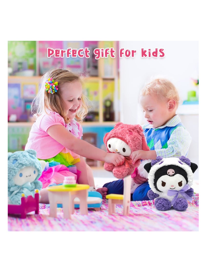 Cute Sanrio Plush Stuffed Animals for Girls and Teens Perfect Gift for Birthdays and Decorations