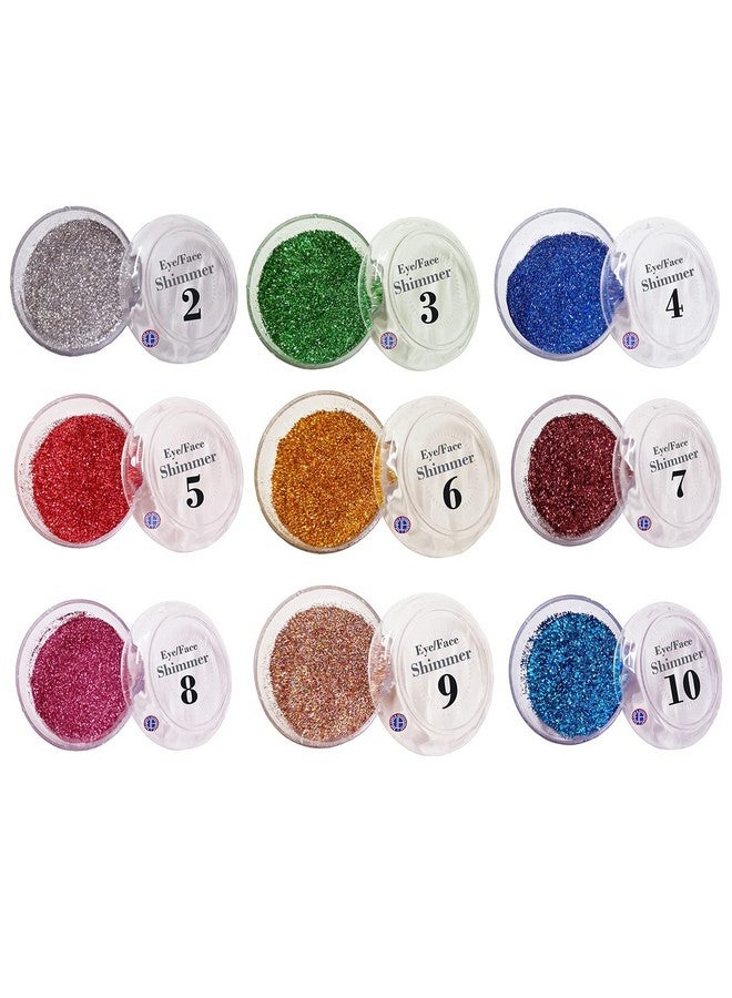 Combo Pack (Small Pack Eye/Face Glitter/Shimmer Multicolor No - 2 To 10)