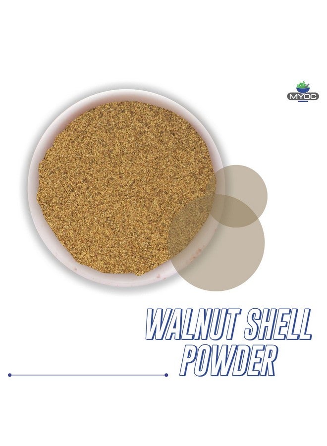 Walnut Shell Powder For Scrubs, Soap Making, Hair Dye, Walnut Shell Powder Bulk, Hand Cleanser- 99 Gm