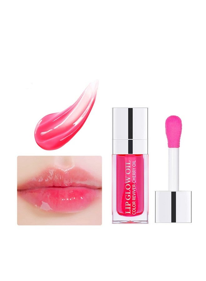 2Pcs Moisturizing Lip Glow Oil Glossy Clear Anticrack Lip Hydrating Lip Gloss Wet Long Lasting Repair Dry Cracked Lips Base Color Care