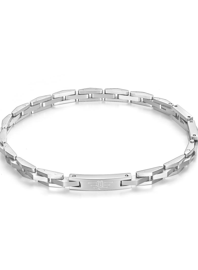 Police Coil Gents Stainless Steel Bracelet