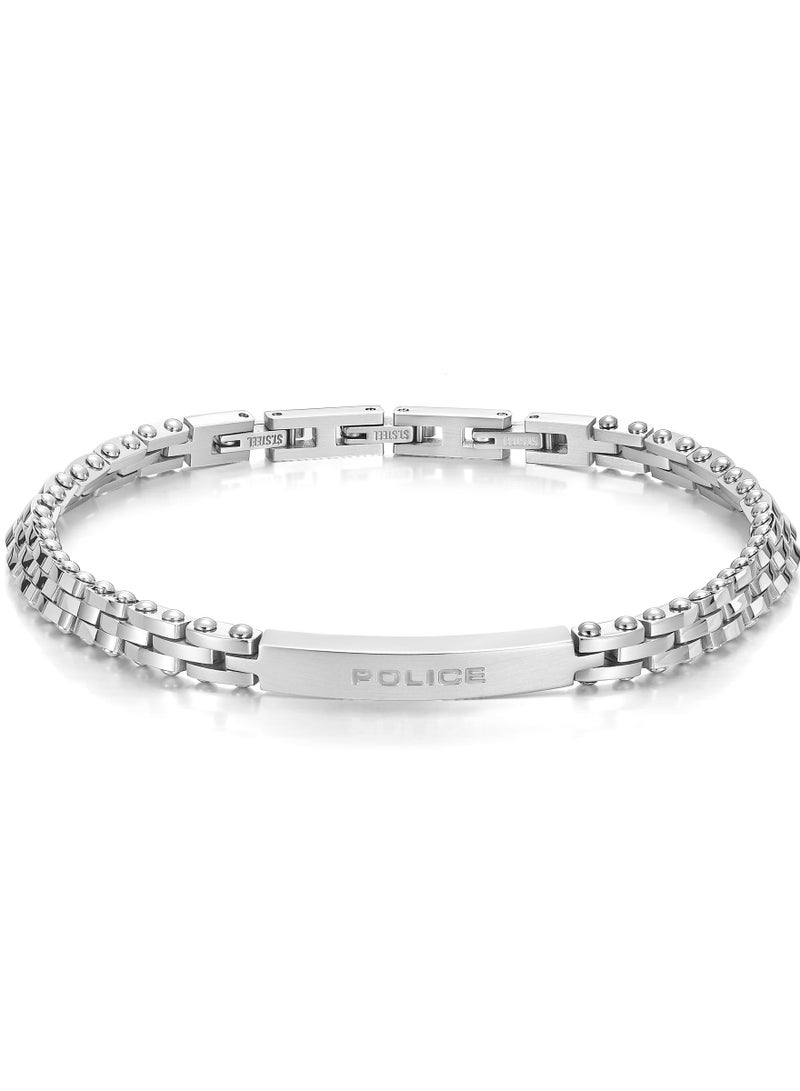 Police Brick Gents Stainless Steel Bracelet