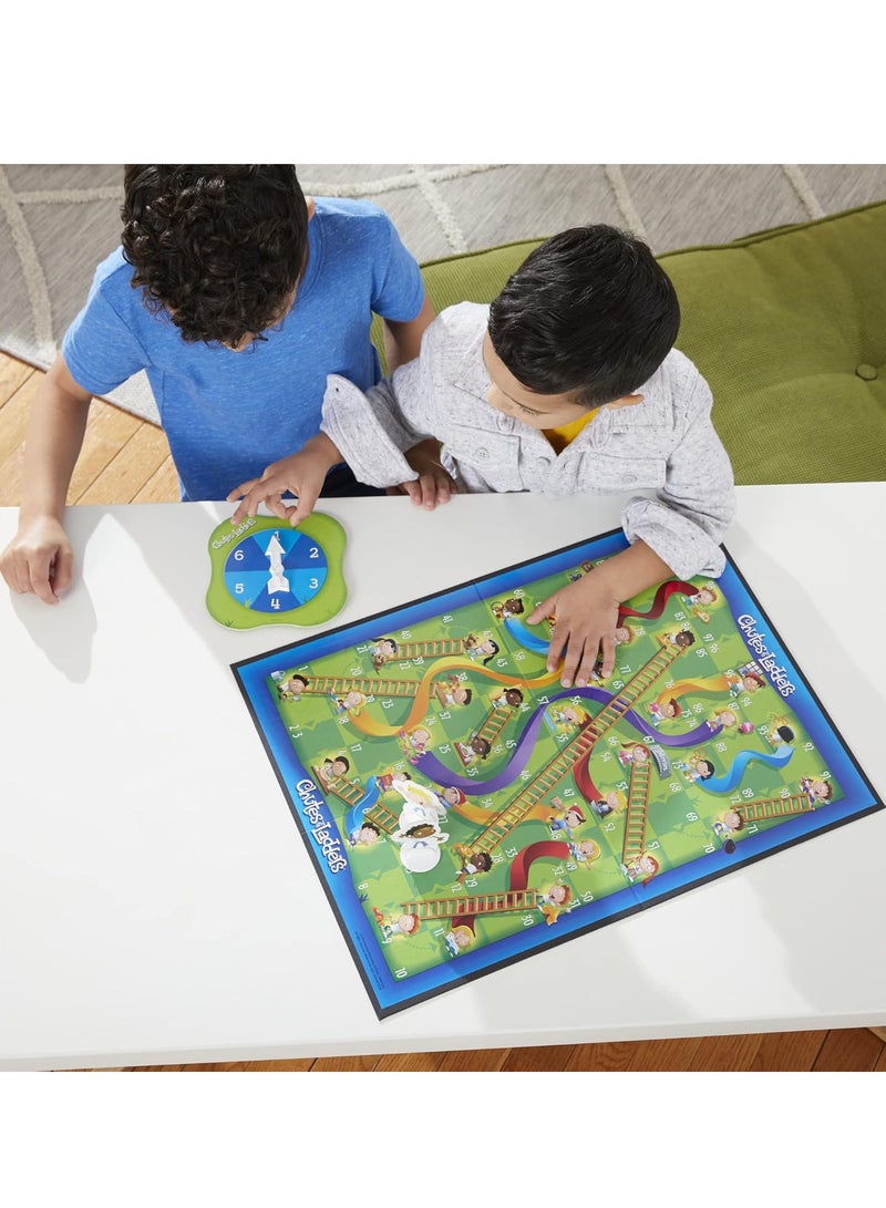 UKR Multi-Player Chutes and Ladders Board Game - Fun Kids Playset for Students and Family