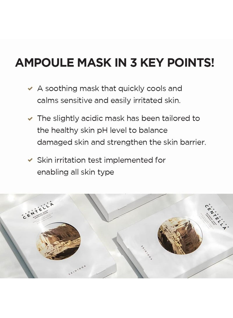Madagascar Centella Watergel Sheet Ampoule Mask Centella Watergel Sheet Ampoule Mask 5ea