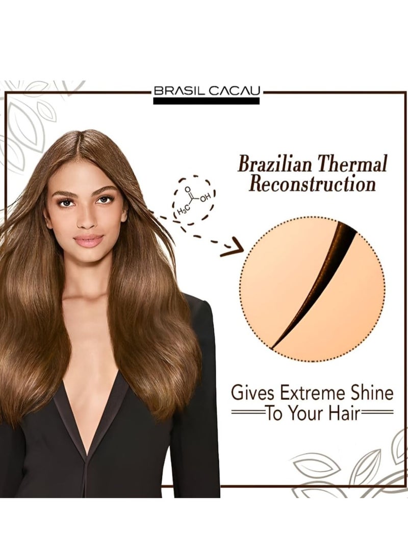 Brasil Cacau 10.1oz Anti-Frizz Shampoo – Ultimate Keratin-Enhanced Shine & Smoothness