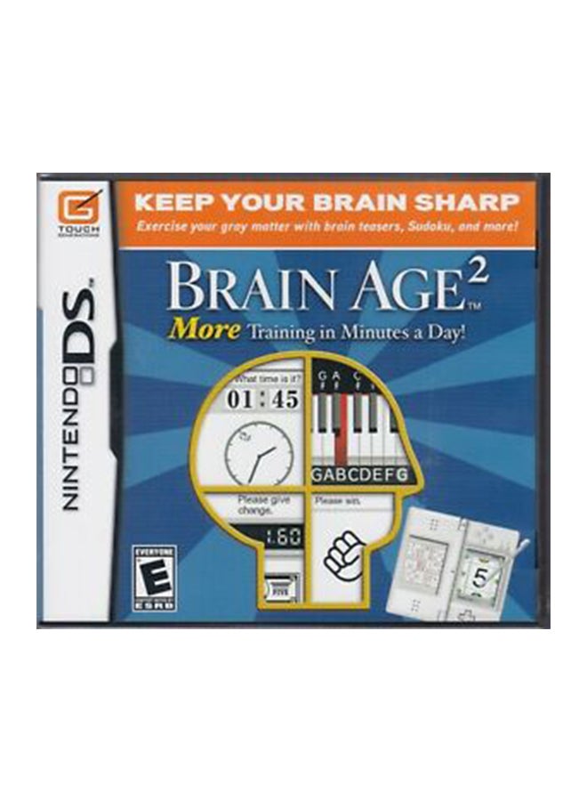 Brain Age 2: Keep Your Brain Sharp - Nintendo DS - quiz_trivia - nintendo_ds