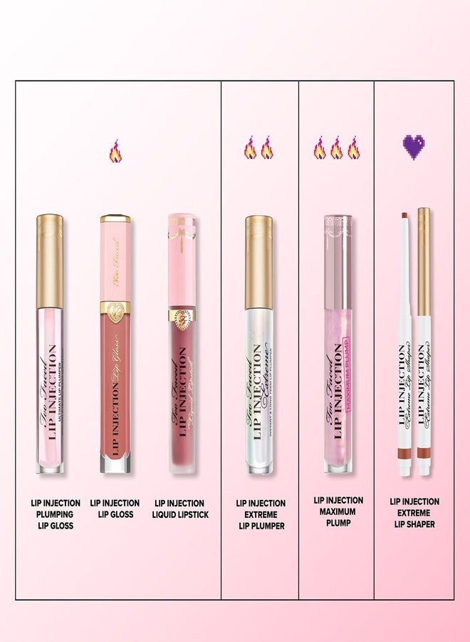 TOO FACED Lip Injection Power Plumping Lip Gloss Glossy & Bossy 6.5ml