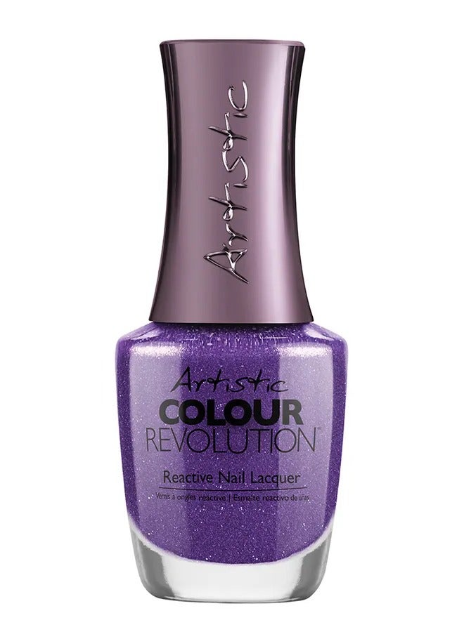 Nail Design Nl-Caviar For Breakfast, Bright Purple Shimmer, 15ml