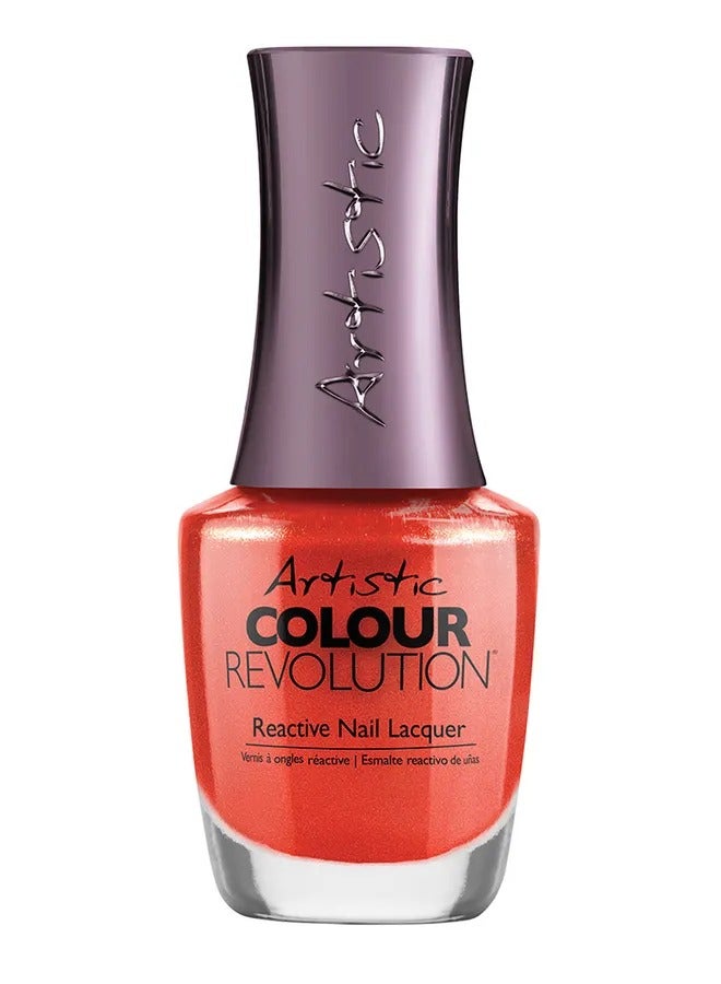 Nail Design Nl-Haute Coutorange, Dark Coral Shimmer, 15ml