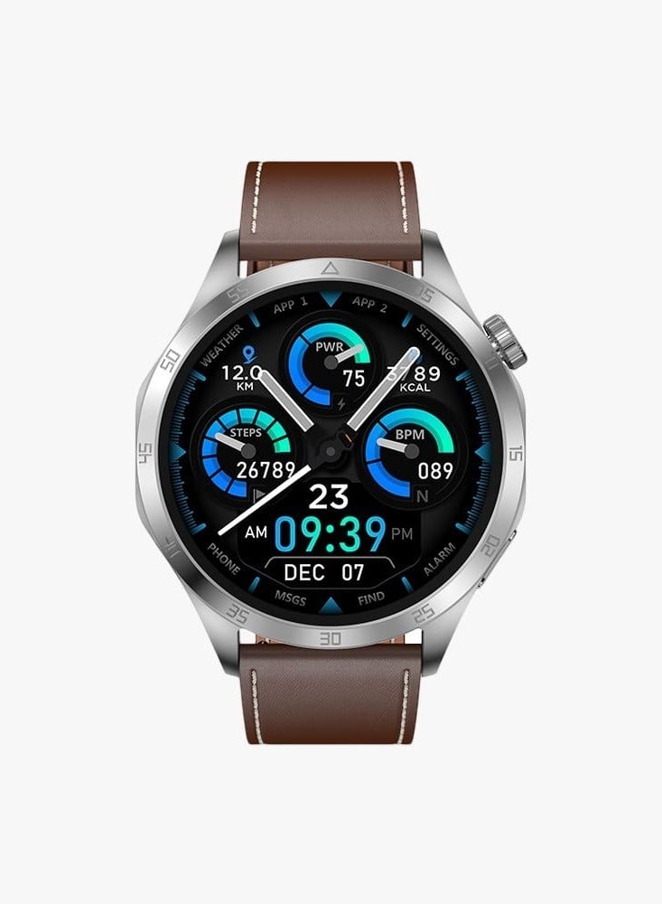 Optima Smart Watch MA20S 1.43inch IPS Screen/7 Days Standby/NFC Access Control/ChatGPT Function - Silver