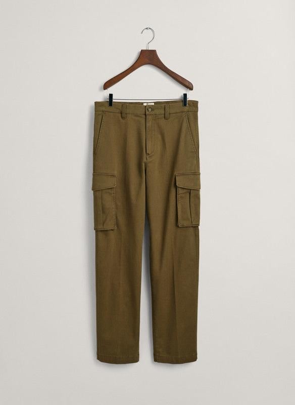 Twill Cargo Pants