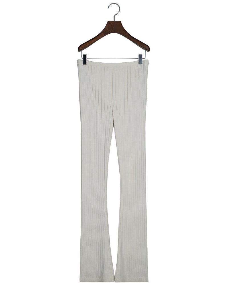 Gant Teen Girls Ribbed Wide Leg Pants