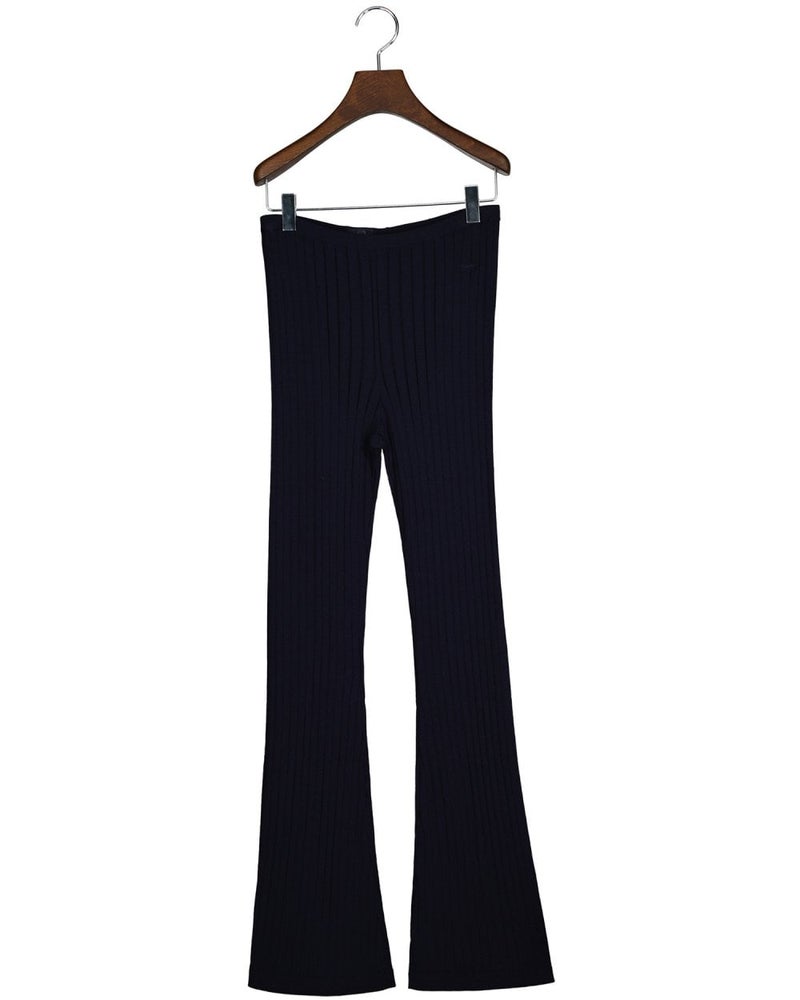 Gant Teen Girls Ribbed Wide Leg Pants