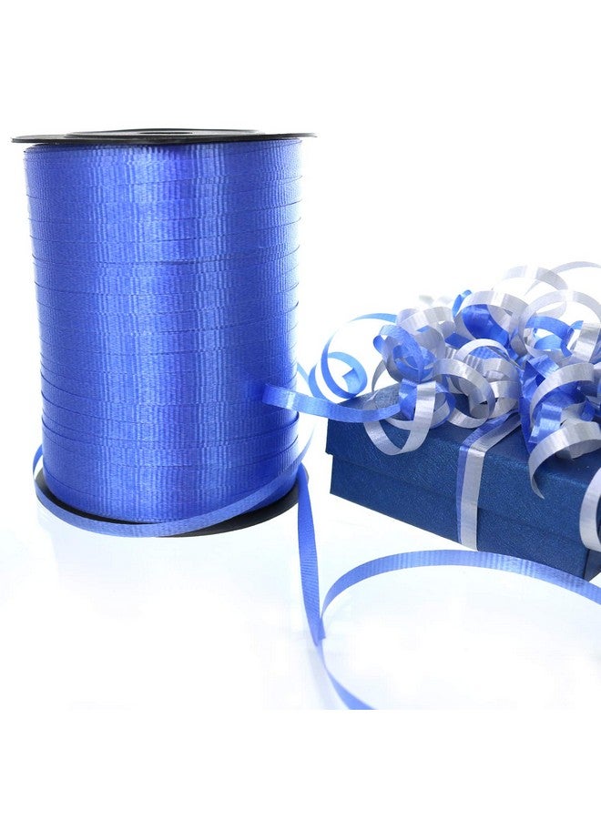 500 Yards Blue Curling Ribbon For Balloon Ribbon Balloon String Gift Wrapping Supplies Party Decorations Art Crafts