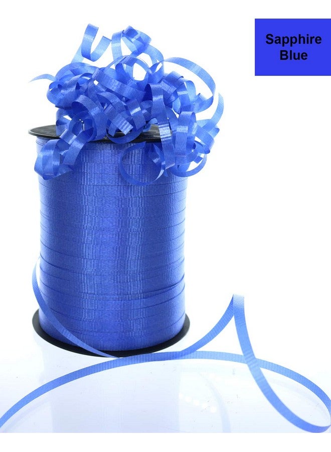 500 Yards Blue Curling Ribbon For Balloon Ribbon Balloon String Gift Wrapping Supplies Party Decorations Art Crafts