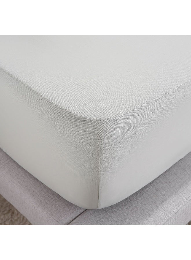 Conscious Eucacel Fitted Sheet 120X200+33Cm - Mercury