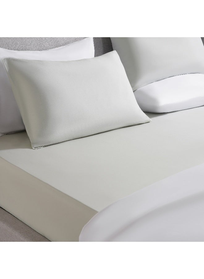 Conscious Eucacel Fitted Sheet 120X200+33Cm - Mercury