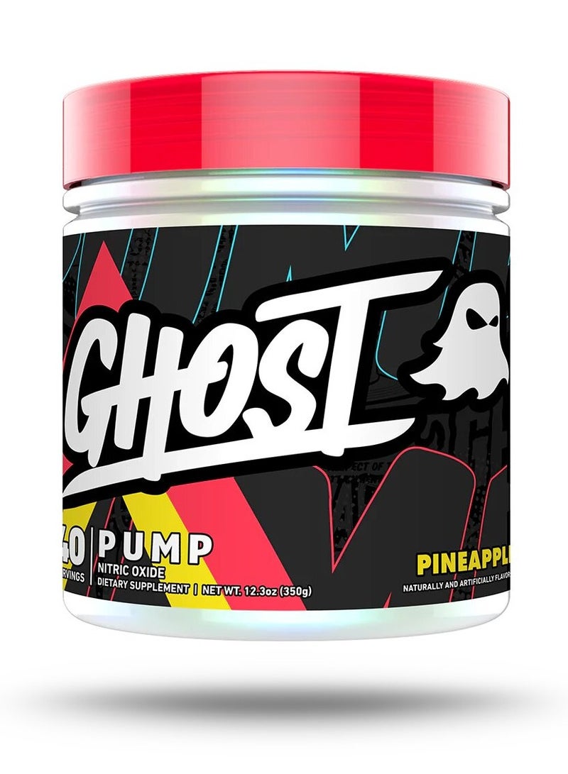 Ghost, Pump Nitric Oxide, 350g, Pineapple, 40 Servings