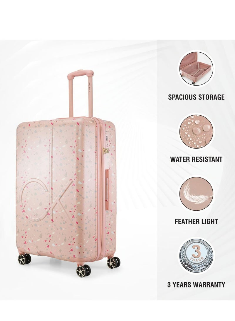 TERRAZZO ISLAND HS Hardside Spinner Luggage On Wheels, Ultra Lightweight ABS, 4 Double Wheels