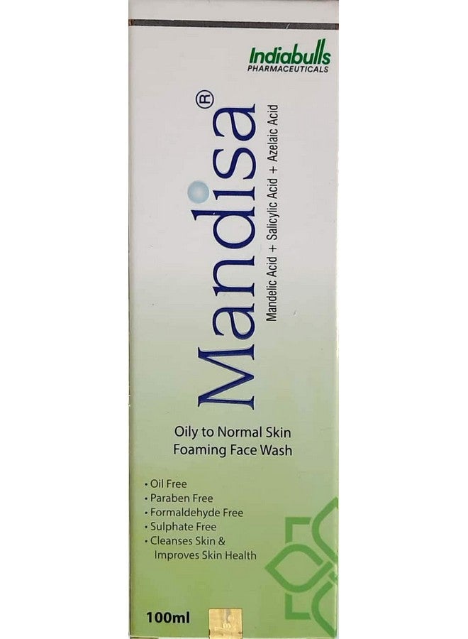 My Skin Mandisa Oil And Paraben-Free Acne-Control Foaming Face Wash (100Ml)