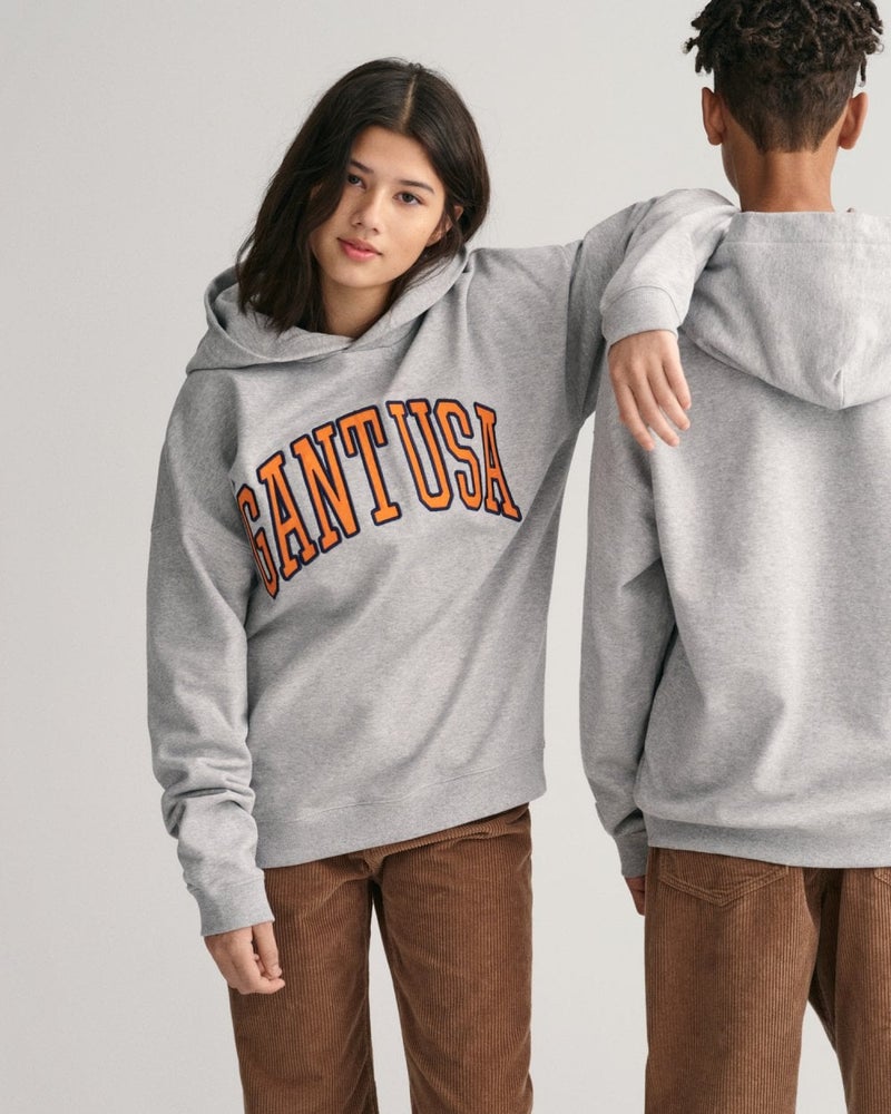 Gant Teens Oversized Gant Usa Hoodie