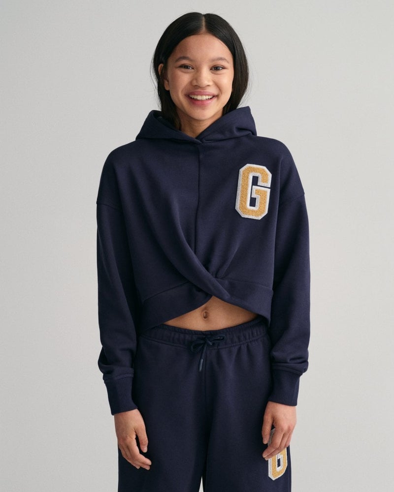 Gant Teen Girls Twisted Hoodie