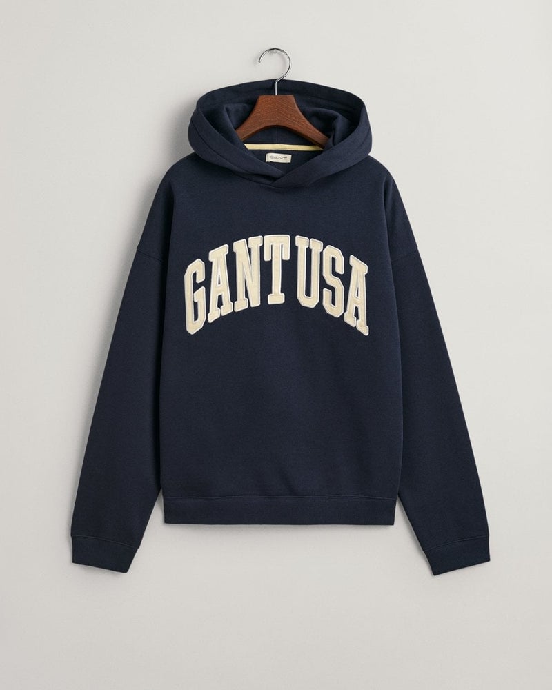 Gant Teens Oversized Gant Usa Hoodie