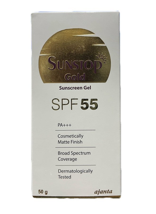 Sunstop Gold Spf 55 Sunscreen Gel 50Gm