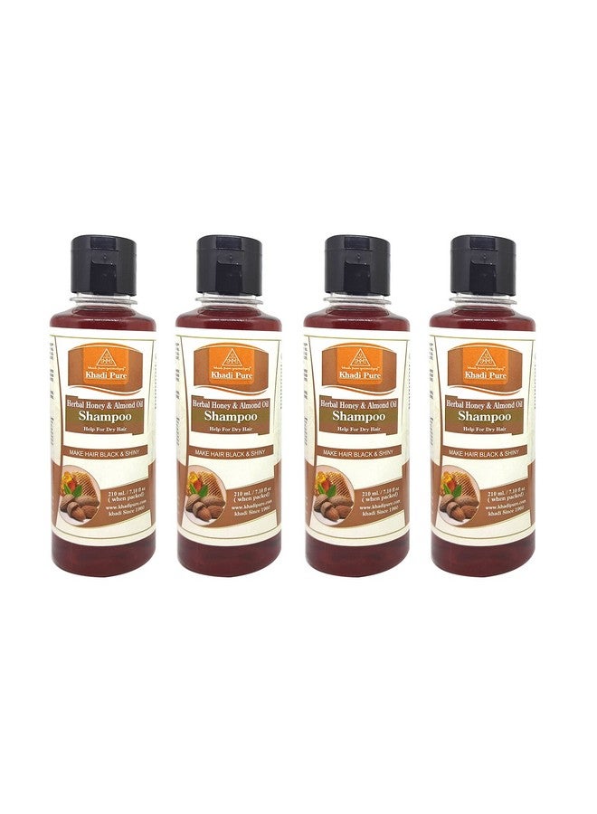 Herbal Honey & Almond Oil Shampoo, 210 Ml (Pack Of 4)