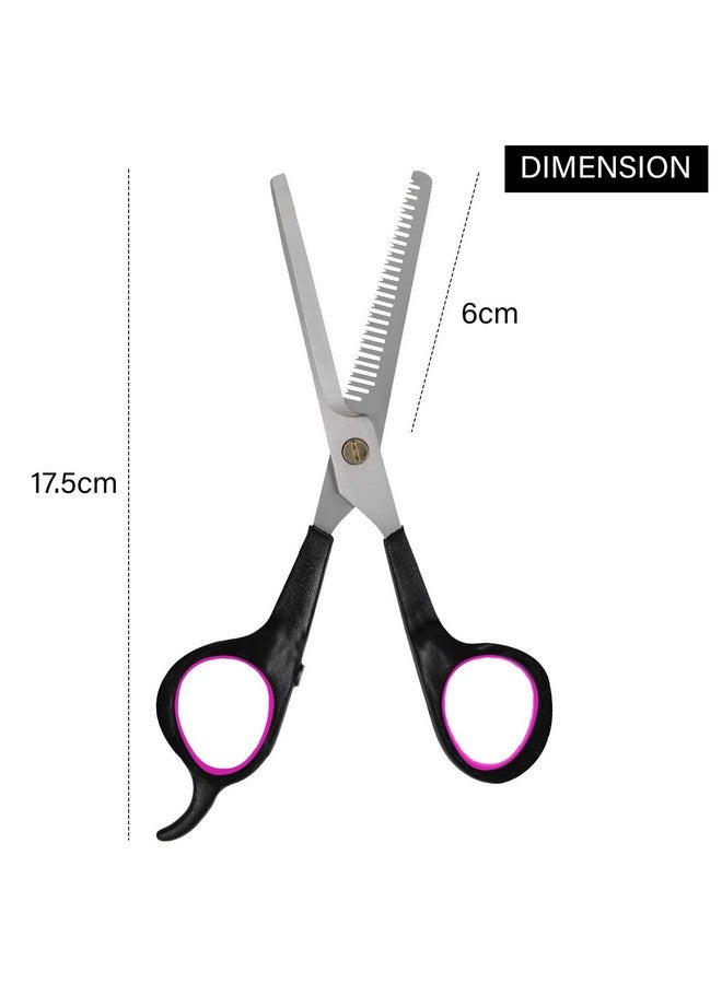 Hair Scissors - 27 Tooth Professional Use Kenchi For Hair Thinning Hairdressing Salon And Home Styling Scissors (Pack Of 1)