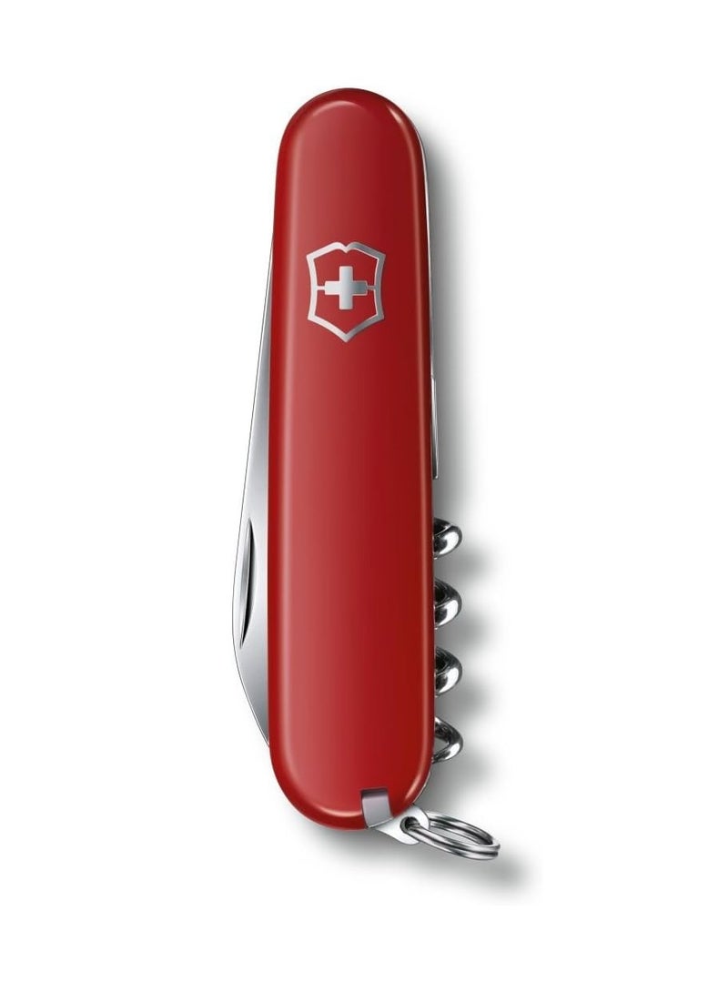 Waiter Swiss Army Knife, Stainless Steel, Red