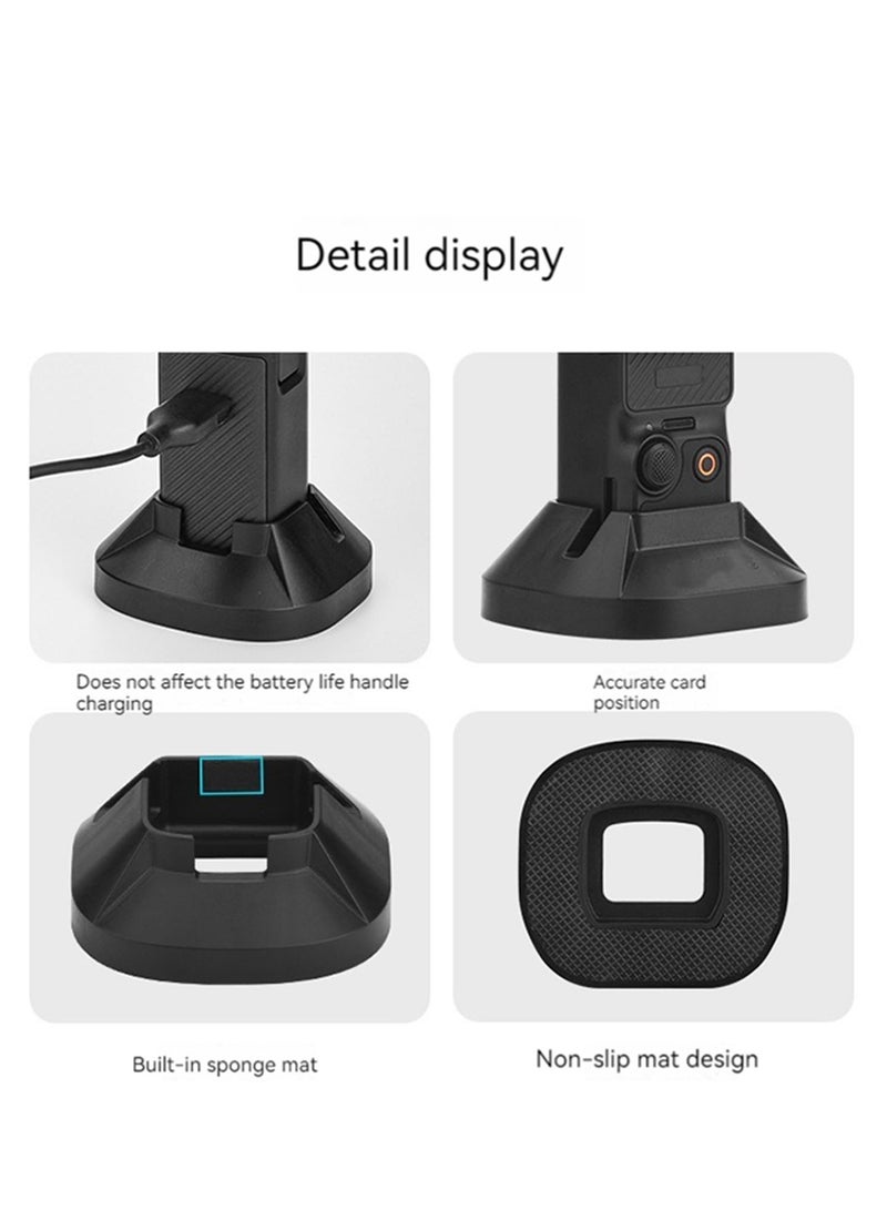 DJI OSMO Pocket 3 Desktop Base Mount Stand Stabilizing Bracket ABS Accessories