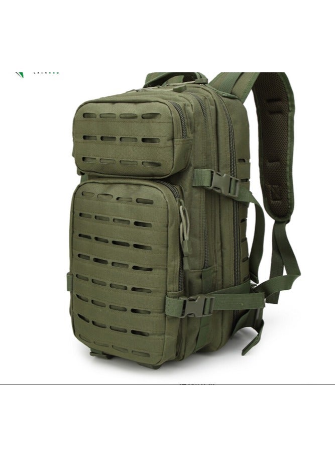 Chenhao Tactical Backpack EMR Camouflage Laser MOLLE Commuting Backpack Green Camouflage 3P Outdoor Tactical Backpack