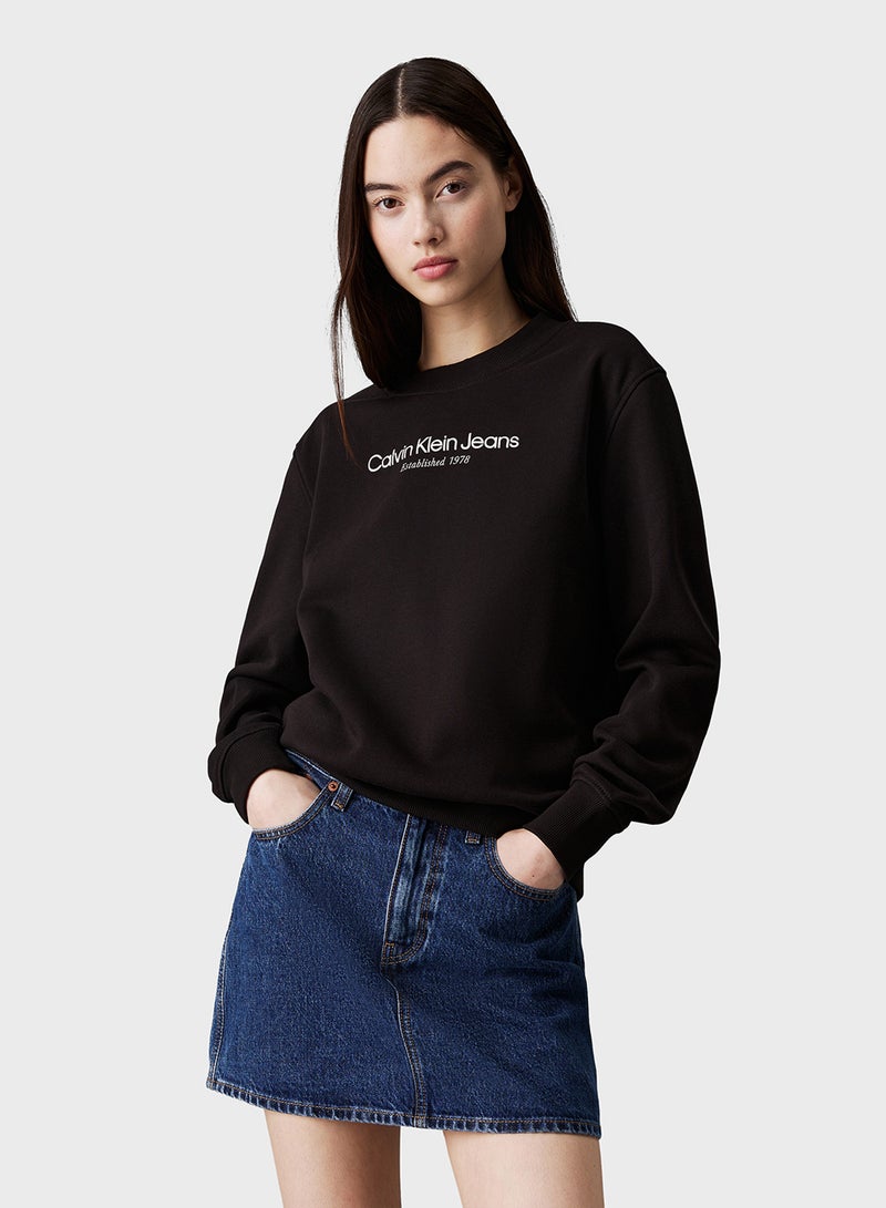 Logo Graphic Sweatshirt