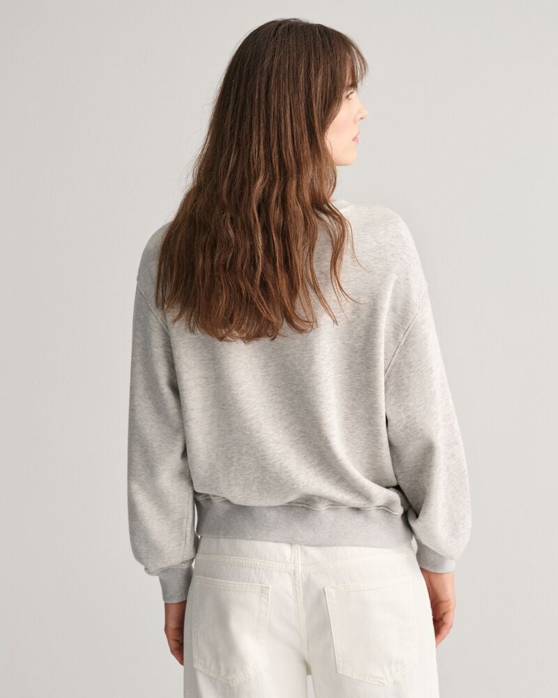 Gant Logo Crew Neck Sweatshirt