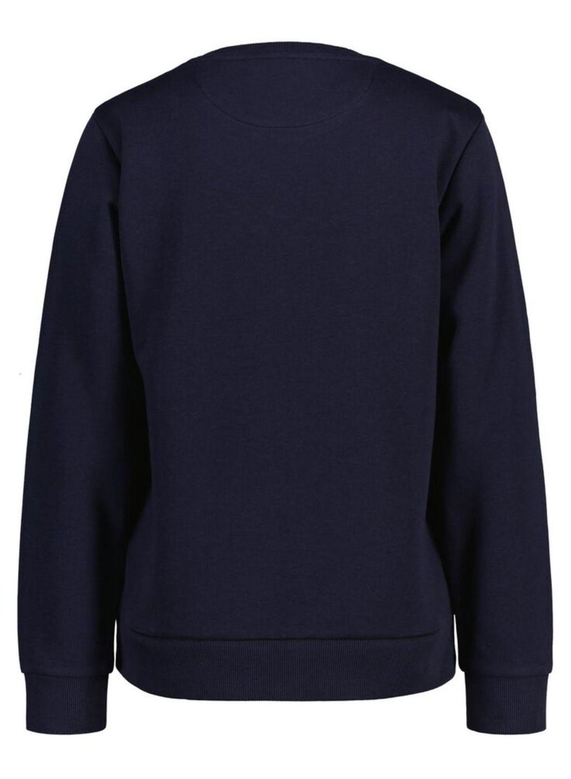 Gant Tonal Shield Crew Neck Sweatshirt