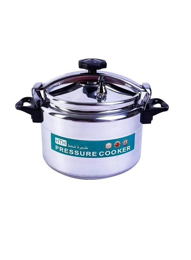 HTH 5L Pressure Cooker Aluminum for Household, Super-pressure Cooker Secure Cookerware, Silver