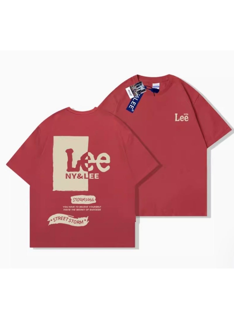 New Fashionable Casual LEE Co Branded T-shirt